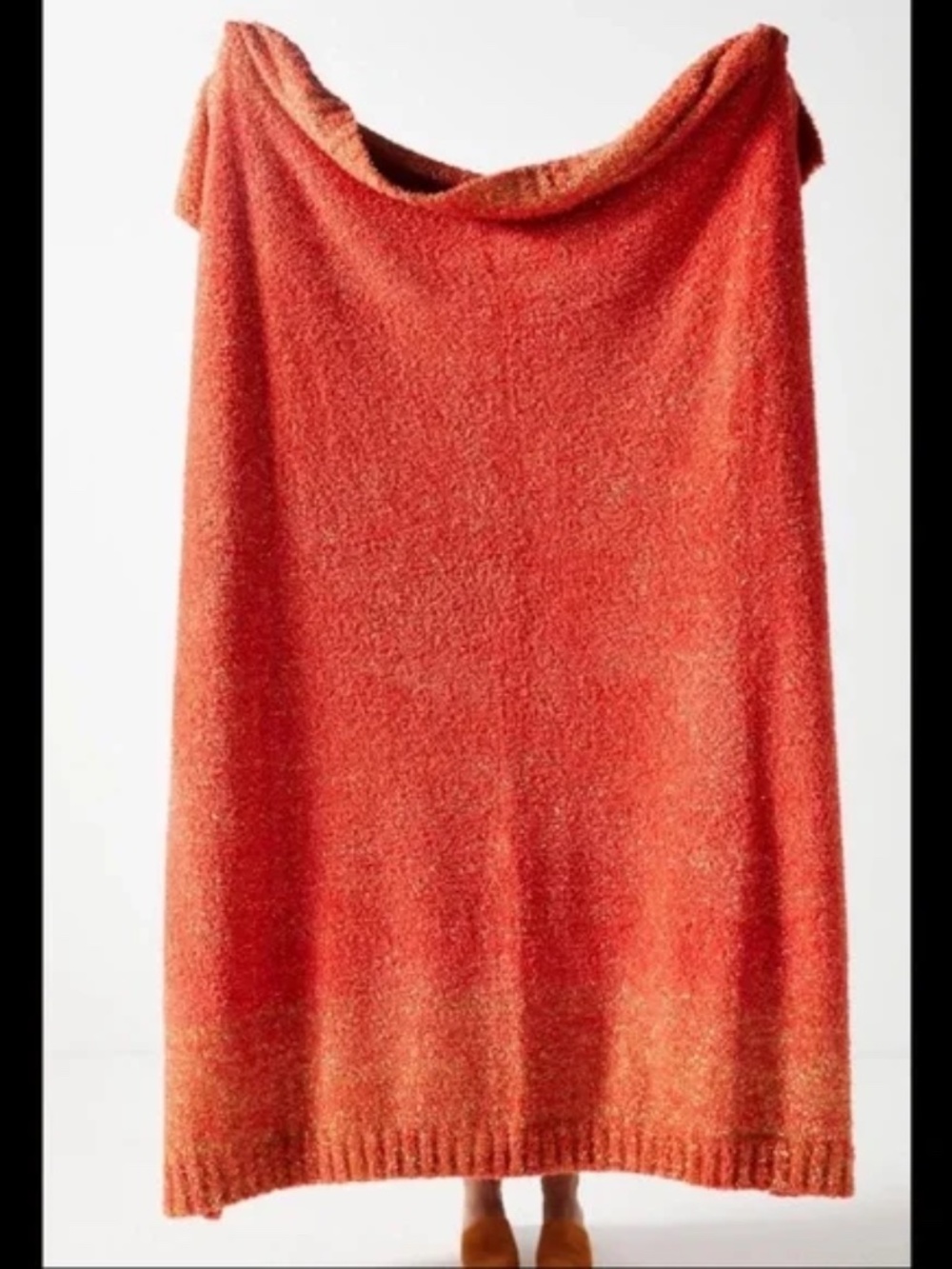 Anthropologie Shimmer Daydream Throw Blanket
